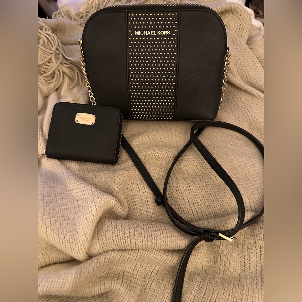Matching Michael Kors and wallet set.
